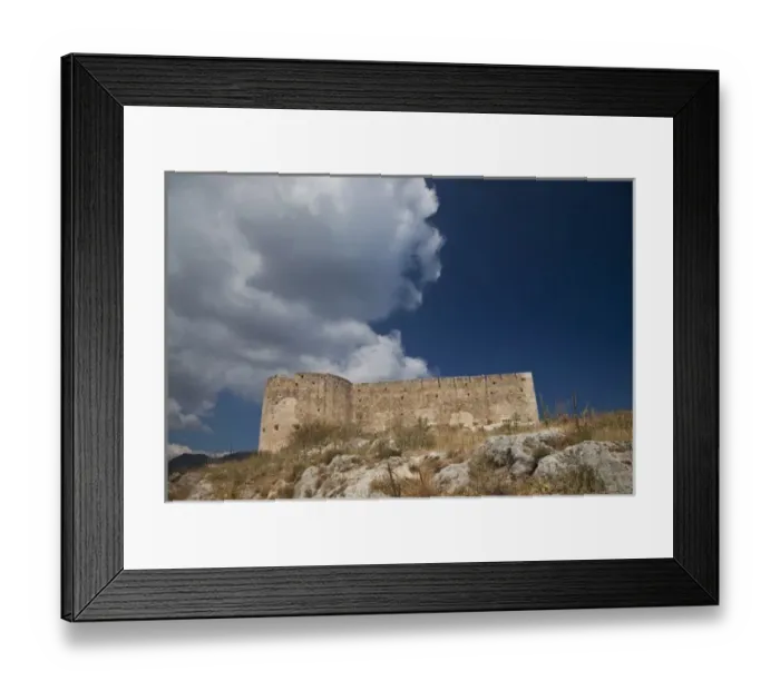 Framed Print : Greece, Crete, old fort overlooking the sea Framed Print : Greece, Crete, old fort overlooking the sea