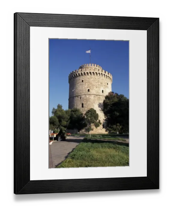 Framed Print : Greece, Thessaloniki. The White Tower Framed Print : Greece, Thessaloniki. The White Tower