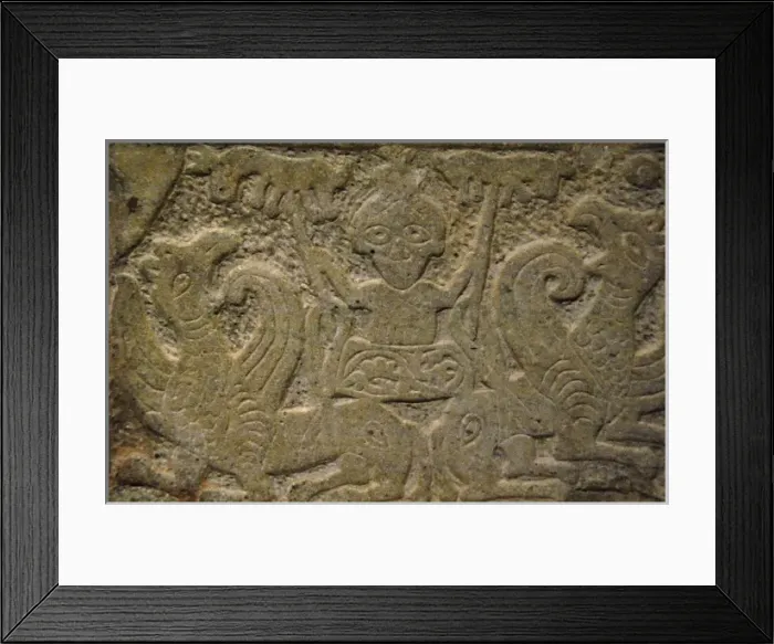 Framed Print : Alexander III the Great (-356-323). King of Macedonia (-336 to -323). Son of Philip II