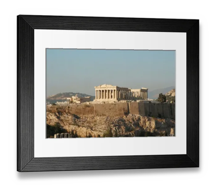 Framed Print : Athens. Panoramic view of the Acropolis. Parthenon. Attica. Central Greece Framed Print : Athens. Panoramic view of the Acropolis. Parthenon. Attica. Central Greece