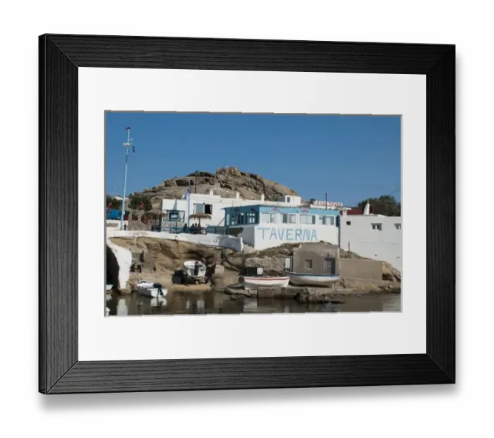 Framed Print : Cape Tarsanas, Mykonos, Cyclades, Greece Framed Print : Cape Tarsanas, Mykonos, Cyclades, Greece