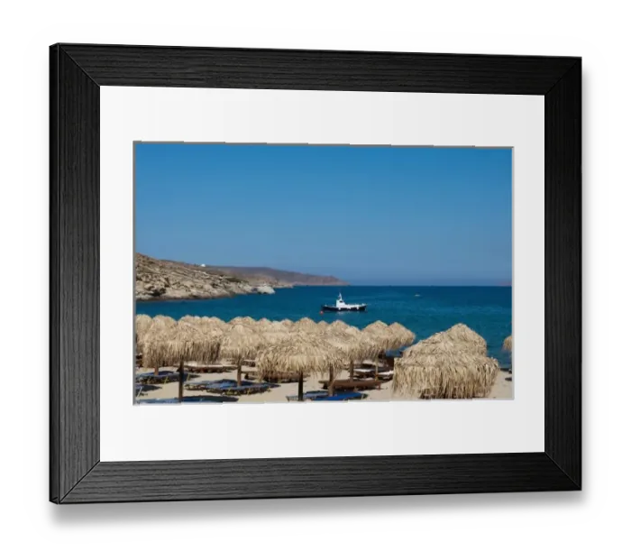Framed Print : Kalafati Beach, Mykonos, Cyclades, Greece Framed Print : Kalafati Beach, Mykonos, Cyclades, Greece