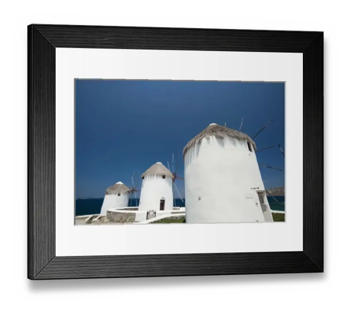 Framed Print : Windmill, Mykonos Town, Chora, Mykonos, Cyclades, Greece Framed Print : Windmill, Mykonos Town, Chora, Mykonos, Cyclades, Greece