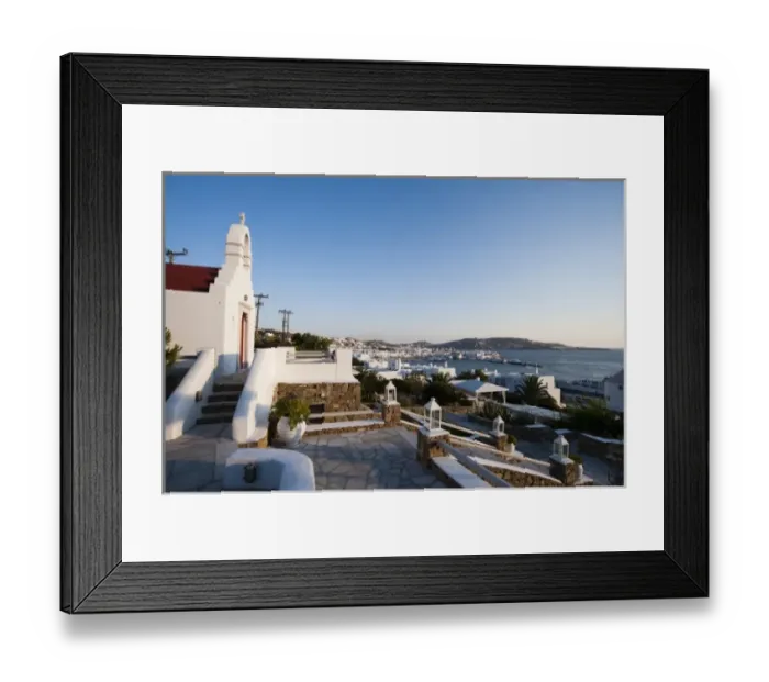 Framed Print : Hotel Porto Mykonos, Mykonos Town, Chora, Mykonos, Cyclades, Greece Framed Print : Hotel Porto Mykonos, Mykonos Town, Chora, Mykonos, Cyclades, Greece