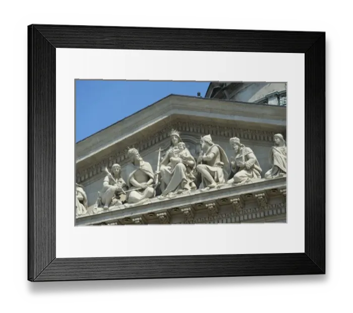 Framed Print : Europe, Hungary, Budapest, Pest, St. Stephens Basilica, detail Framed Print : Europe, Hungary, Budapest, Pest, St. Stephens Basilica, detail