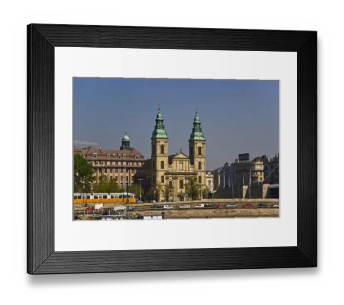 Framed Print : Seeing the sites of Budapest Hungary from the Danube River as the ship departs Budapest Framed Print : Seeing the sites of Budapest Hungary from the Danube River as the ship departs Budapest