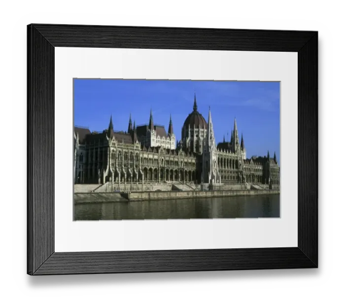 Framed Print : Hungary, Budapest, Houses of Parliament Framed Print : Hungary, Budapest, Houses of Parliament
