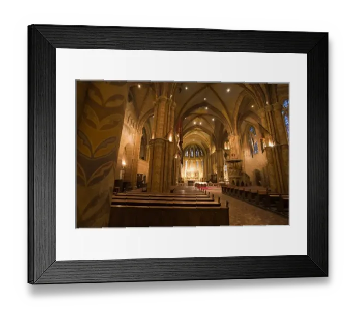 Framed Print : Gothic style Matyas Church, Castle Hill, Bude side of Central Budapest, Capital of Hungary