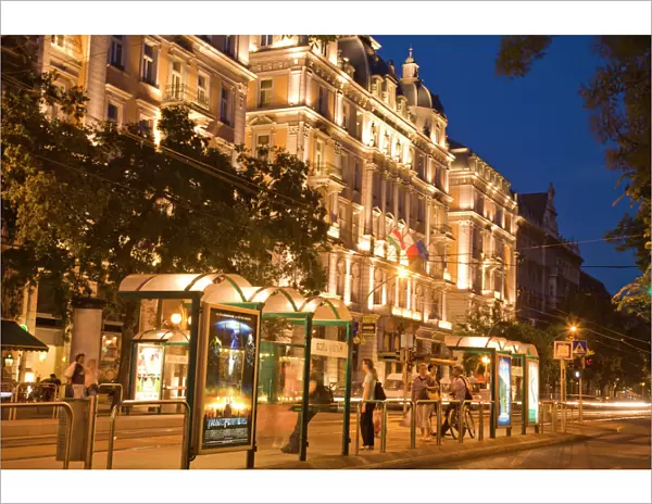 5 star Corinthia Crown Grand Hotel Royal, Pest side of Central Budapest, Capital of Hungary