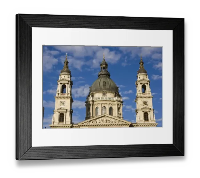 Framed Print : St. Stephens Basilica, dedicated to St. Stephen the first Hungarian Christian king Framed Print : St. Stephens Basilica, dedicated to St. Stephen the first Hungarian Christian king