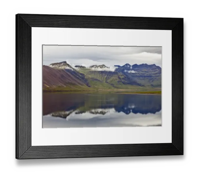 Framed Print : Mountains and lake, Snaefellsnes Peninsula, Iceland Framed Print : Mountains and lake, Snaefellsnes Peninsula, Iceland