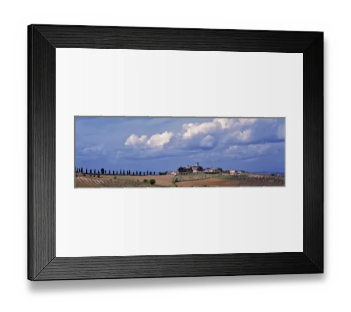 Framed Print : Europe, Italy, Poppiano. A line of trees fences the fields from the sky in Poppiano, Tuscany, Italy Framed Print : Europe, Italy, Poppiano. A line of trees fences the fields from the sky in Poppiano, Tuscany, Italy