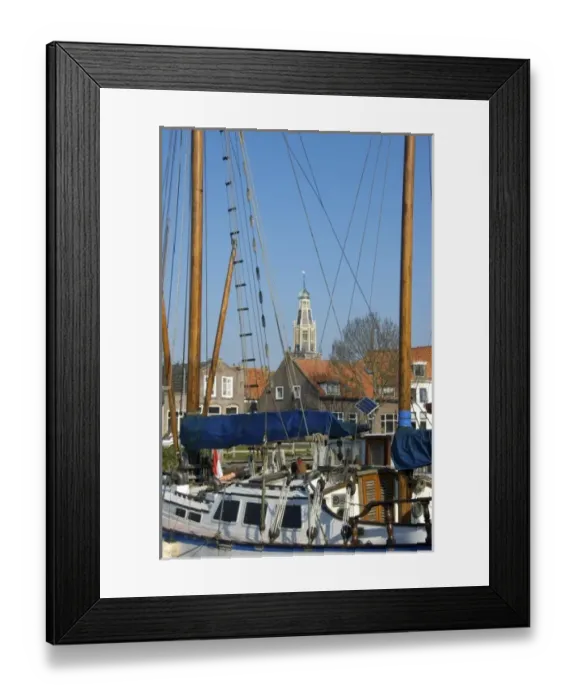 Framed Print : Enkhuizen, Netherlands, North Holland, West-Frisia Framed Print : Enkhuizen, Netherlands, North Holland, West-Frisia