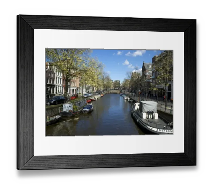 Framed Print : Netherlands, South Holland, Amsterdam Framed Print : Netherlands, South Holland, Amsterdam