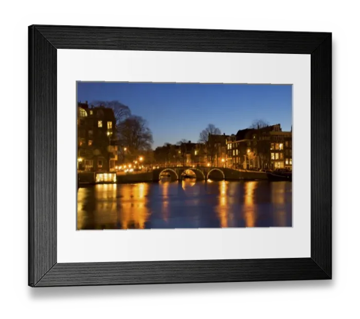 Framed Print : Netherlands, South Holland, Amsterdam