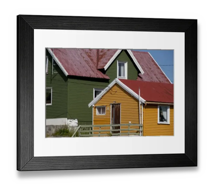 Framed Print : Norway, Nordland, Lofoten Archipelago, Mount Vagakaillen area. Fishing village of Framed Print : Norway, Nordland, Lofoten Archipelago, Mount Vagakaillen area. Fishing village of