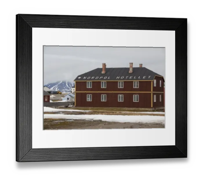 Framed Print : Norway, Arctic Circle, Svalbard Islands, Spitsbergen, Ny Alesund (aka Kings Bay) Framed Print : Norway, Arctic Circle, Svalbard Islands, Spitsbergen, Ny Alesund (aka Kings Bay)