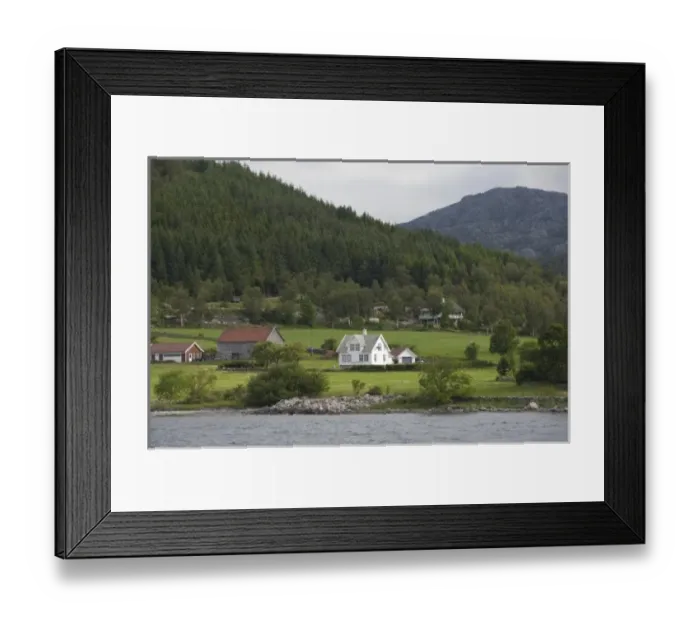 Framed Print : Norway, Stavanger. Views along Lysefjord