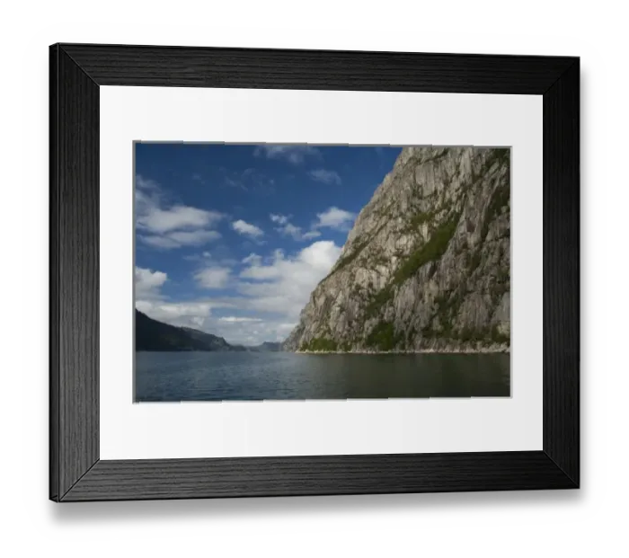 Framed Print : Norway, Stavanger, Lysefjord (aka Lyse Fjord) Framed Print : Norway, Stavanger, Lysefjord (aka Lyse Fjord)