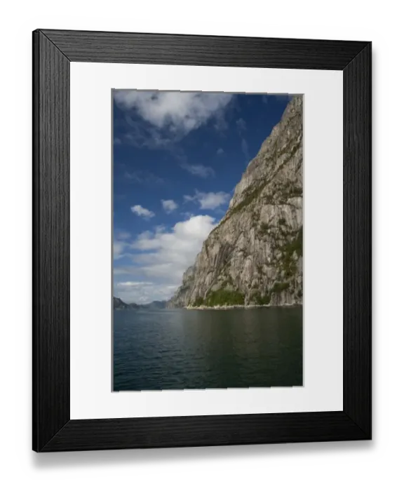 Framed Print : Norway, Stavanger, Lysefjord (aka Lyse Fjord)
