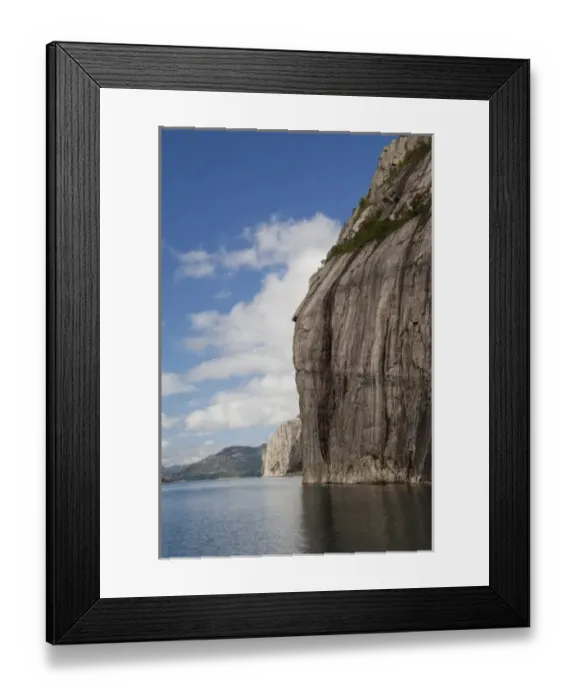 Framed Print : Norway, Stavanger, Lysefjord (aka Lyse Fjord) Framed Print : Norway, Stavanger, Lysefjord (aka Lyse Fjord)