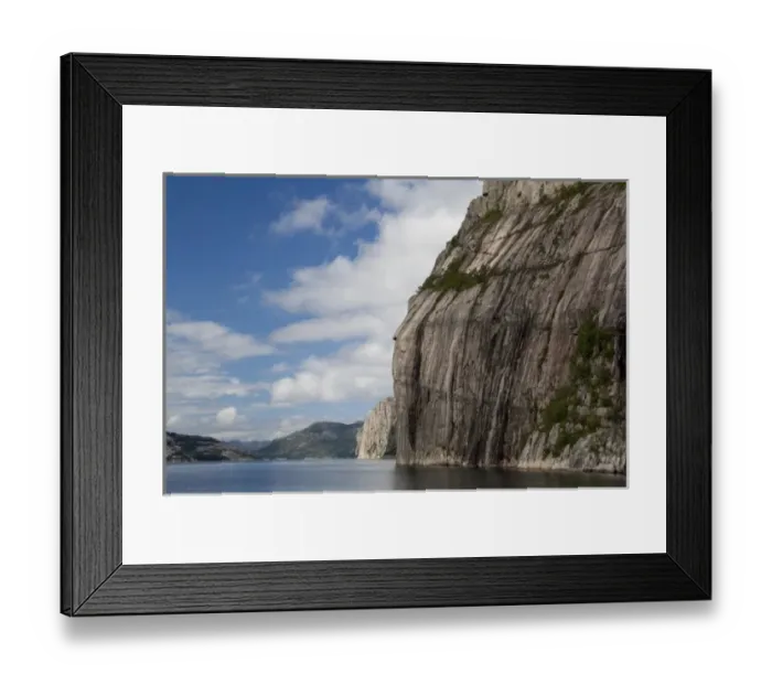 Framed Print : Norway, Stavanger, Lysefjord (aka Lyse Fjord) Framed Print : Norway, Stavanger, Lysefjord (aka Lyse Fjord)