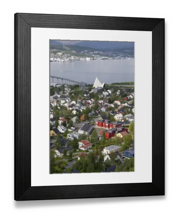 Framed Print : Norway, Tromso. Gateway to the Arctic located above the Arctic Circle Framed Print : Norway, Tromso. Gateway to the Arctic located above the Arctic Circle