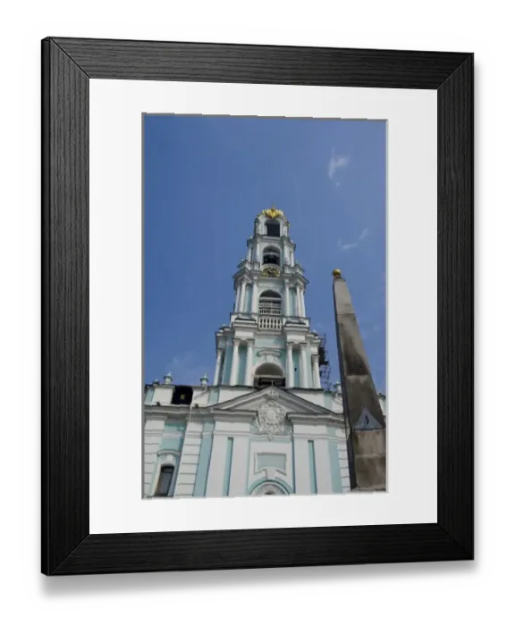 Framed Print : Russia, Golden Ring (aka Zolotoe Koltso), Sergiyev Posad (aka Sergiev), formerly Zagorsk