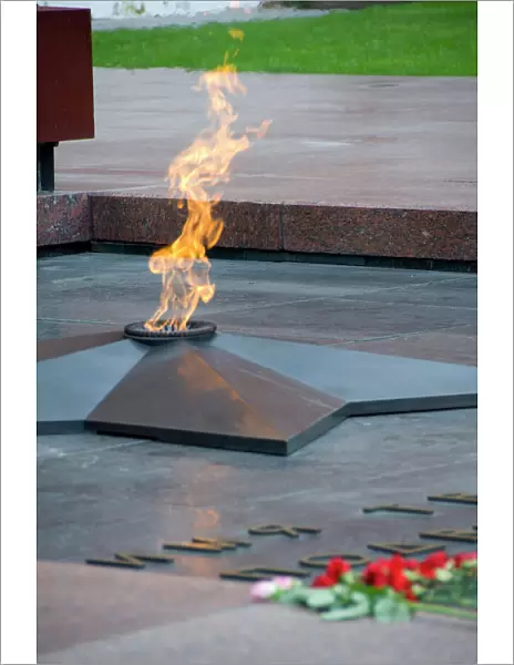 Russia, Moscow, Kremlin, Alexandrovsky Garden area. Unknown Soldier Memorial, The