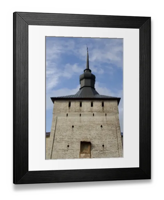 Framed Print : Russia, Volga-Baltic Waterway, Goritzy. Kirillo-Belozersky Monastery, founded in 1397 by St Framed Print : Russia, Volga-Baltic Waterway, Goritzy. Kirillo-Belozersky Monastery, founded in 1397 by St