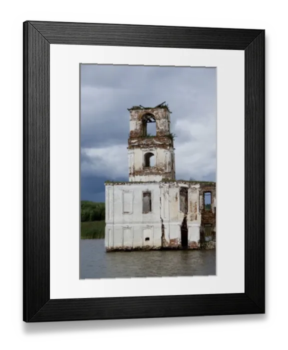 Framed Print : Russia, Typical river views between Goritzy & Kizhi Island, White Lake area. Old Framed Print : Russia, Typical river views between Goritzy & Kizhi Island, White Lake area. Old