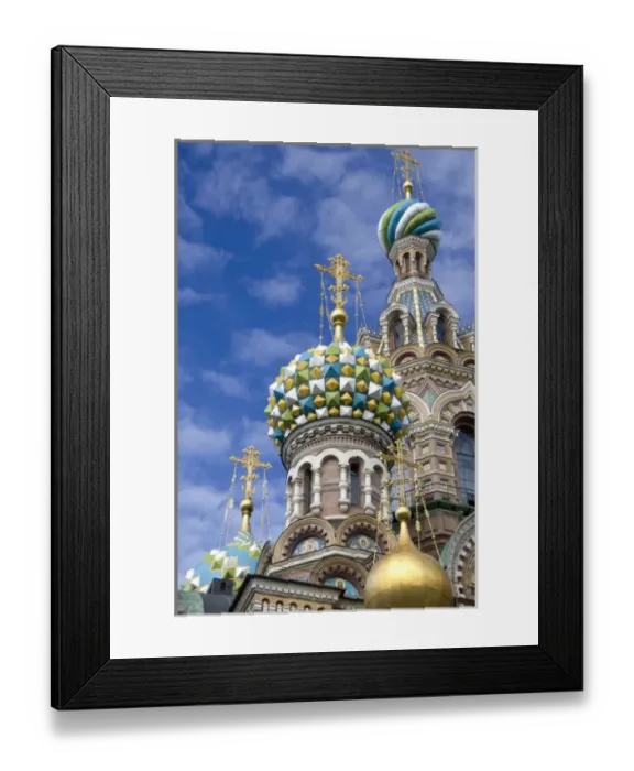 Framed Print : Russia, St. Petersburg, Nevsky Prospekt, The Cathedral of the Resurrection (aka Our Framed Print : Russia, St. Petersburg, Nevsky Prospekt, The Cathedral of the Resurrection (aka Our