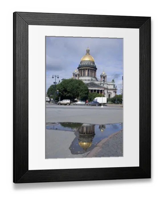 Framed Print : Russia, St. Petersburg, St. Isaacs Square. St. Isaacs Cathedral (aka Isaakiyevsky Sobor) Framed Print : Russia, St. Petersburg, St. Isaacs Square. St. Isaacs Cathedral (aka Isaakiyevsky Sobor)