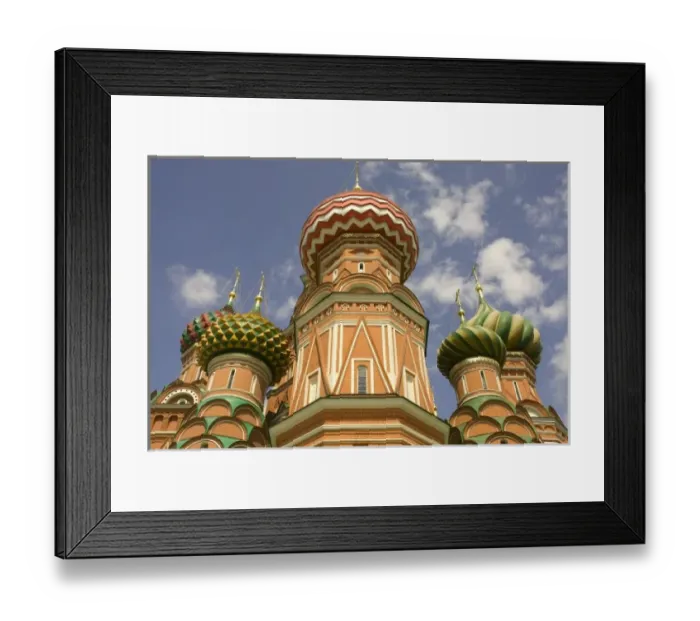Framed Print : Russia. Moscow. Red Square. St. Basils Cathedral Framed Print : Russia. Moscow. Red Square. St. Basils Cathedral