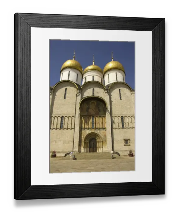 Framed Print : Russia. Moscow. Kremlin. Assumption Cathedral