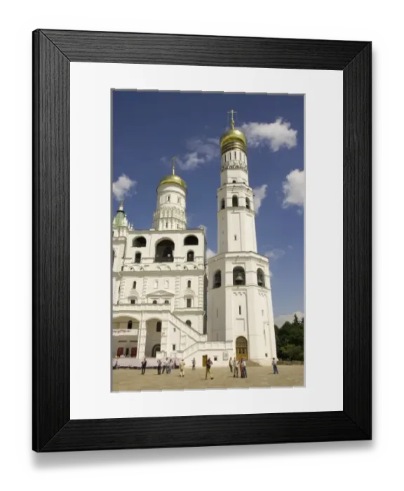 Framed Print : Russia. Moscow. Kremlin. Ivan the Great Belltower