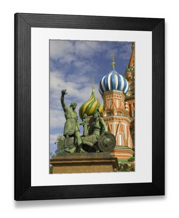 Framed Print : Russia. Moscow. Red Square. St. Basils Cathedral Framed Print : Russia. Moscow. Red Square. St. Basils Cathedral