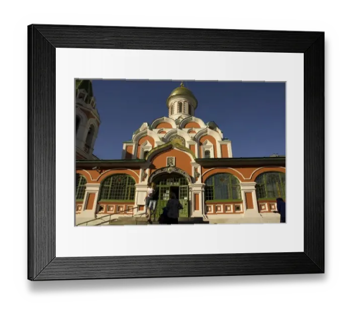 Framed Print : Russia. Moscow. Red Square. Kazan Cathedral Framed Print : Russia. Moscow. Red Square. Kazan Cathedral