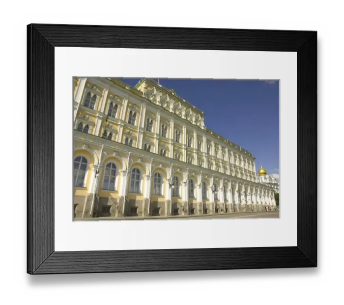 Framed Print : Russia. Moscow. Kremlin. Great Kremlin Palace