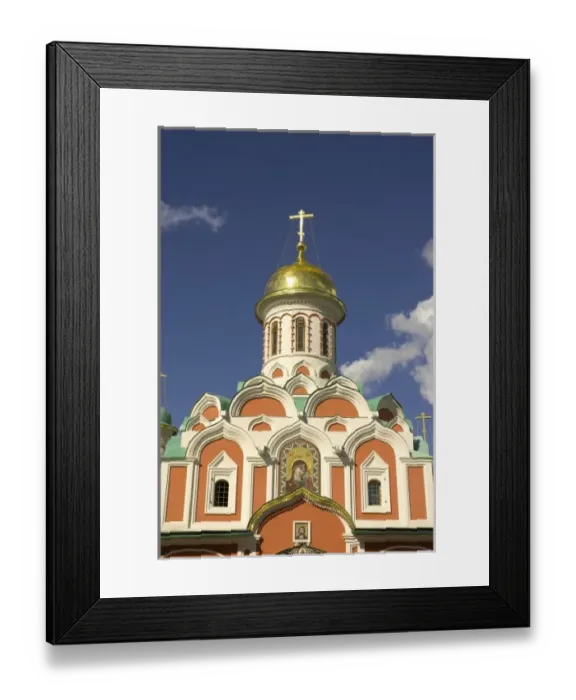 Framed Print : Russia. Moscow. Red Square. Kazan Cathedral Framed Print : Russia. Moscow. Red Square. Kazan Cathedral