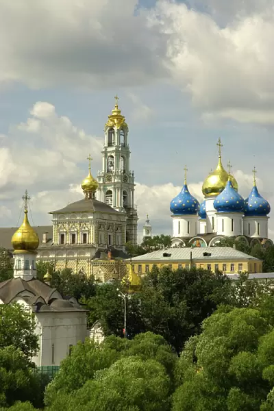 Russia. Sergiev Posad. Trinity Monastery of St. Sergius