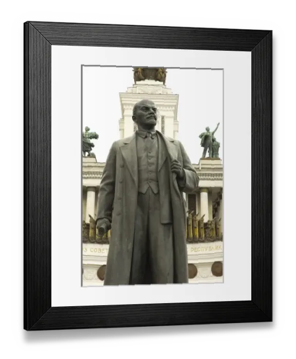 Framed Print : Russia. Moscow. VDNKh, the All-Russia Exhibition Center. Statue of Lenin Framed Print : Russia. Moscow. VDNKh, the All-Russia Exhibition Center. Statue of Lenin