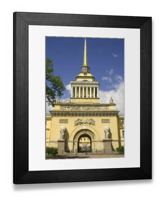 Framed Print : Russia. St. Petersburg. The Admiralty Framed Print : Russia. St. Petersburg. The Admiralty