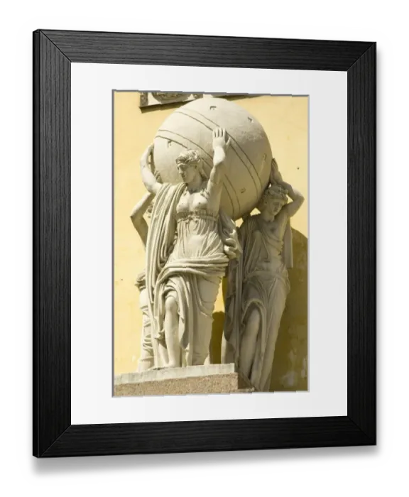 Framed Print : Europe, Russia
