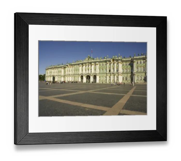 Framed Print : Russia. St Petersburg. Winter Palace. Hermitage Museum