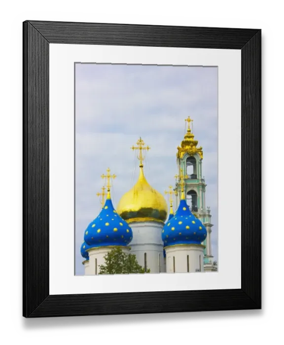 Framed Print : The Trinity Sergiev Monastery, Sergiev-Posad, Golden Ring of Moscow, Russia Framed Print : The Trinity Sergiev Monastery, Sergiev-Posad, Golden Ring of Moscow, Russia