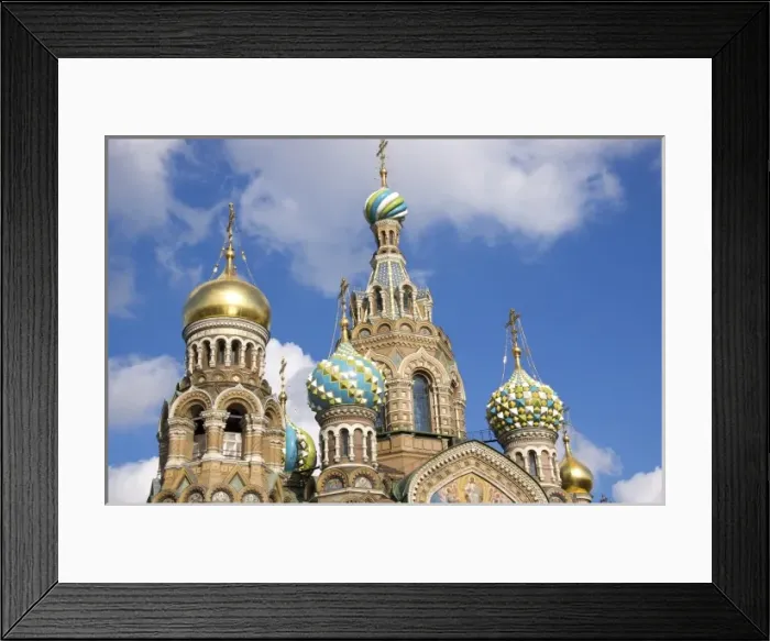 Framed Print : Russia, St. Petersburg, Church of the Resurrection, Our Saviour on the Spilt Blood