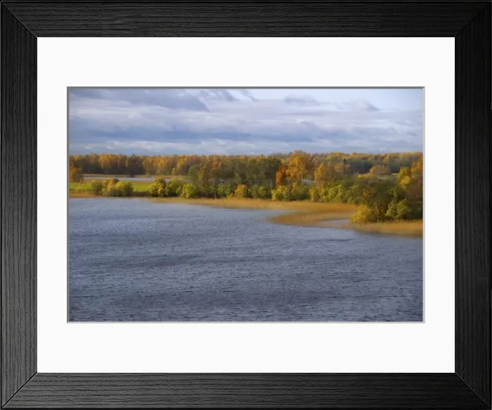 Framed Print : Russia, Karelia, Lake Onega shoreline, RESTRICTED: Not available for use by any River Framed Print : Russia, Karelia, Lake Onega shoreline, RESTRICTED: Not available for use by any River