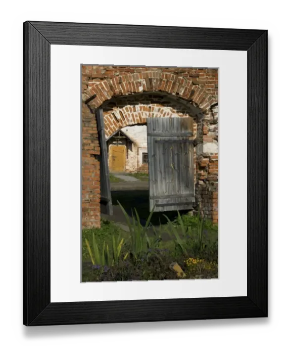 Framed Print : Russia, Vologda, Goritzy, Kirillov-Belozersky Monastery detail, RESTRICTED: Not available Framed Print : Russia, Vologda, Goritzy, Kirillov-Belozersky Monastery detail, RESTRICTED: Not available