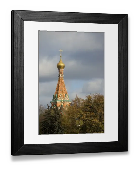 Framed Print : Russia, Moscow, St. Basils Cathedral, RESTRICTED: Not available for use by any
